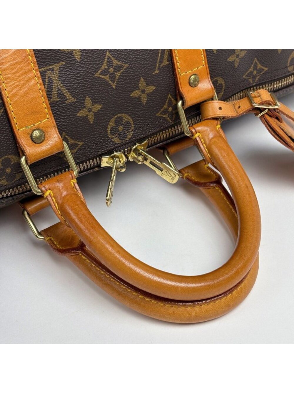 Louis Vuitton Keepall 45 Boston Bag Monogram Brown - Picture 8 of 10